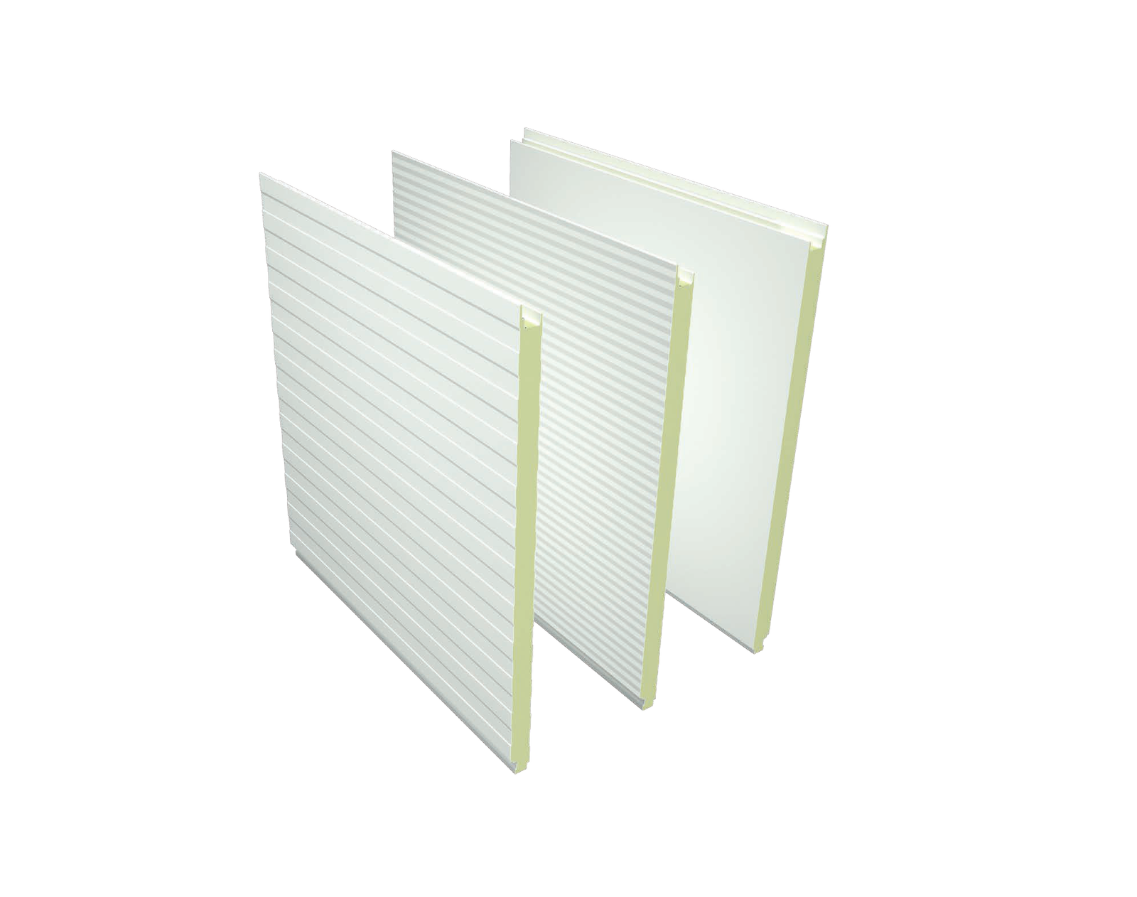 Panel Sandwich Fachadas Fijación Oculta (PIR) - KingWall | (MOQ: 120m²)