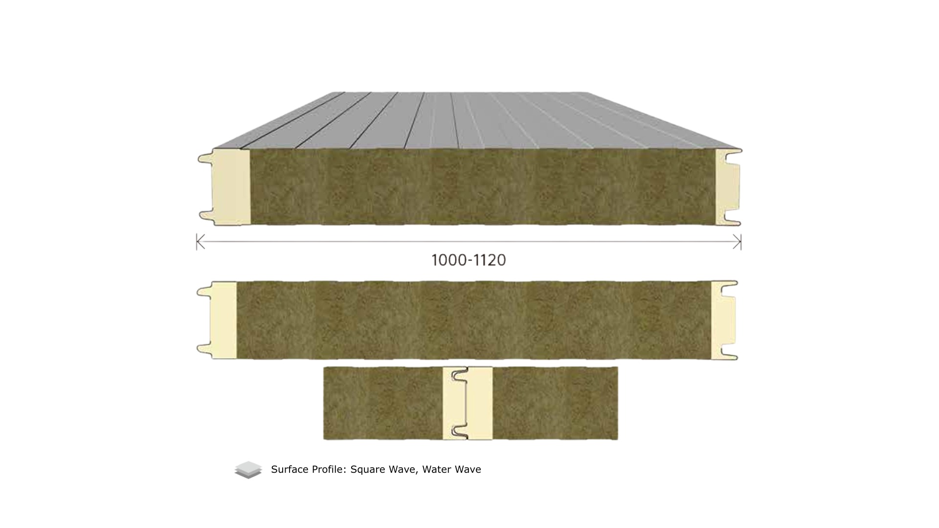 Panel Aocheng Lana de Roca con Sello PIR