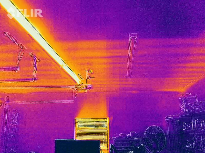 Análisis termográfico de edificación