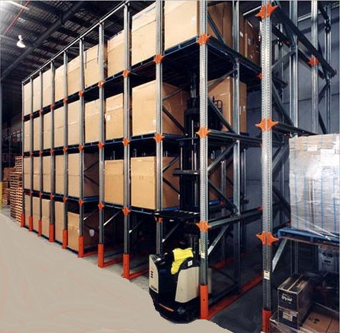 Estanterías para pallets en bodega