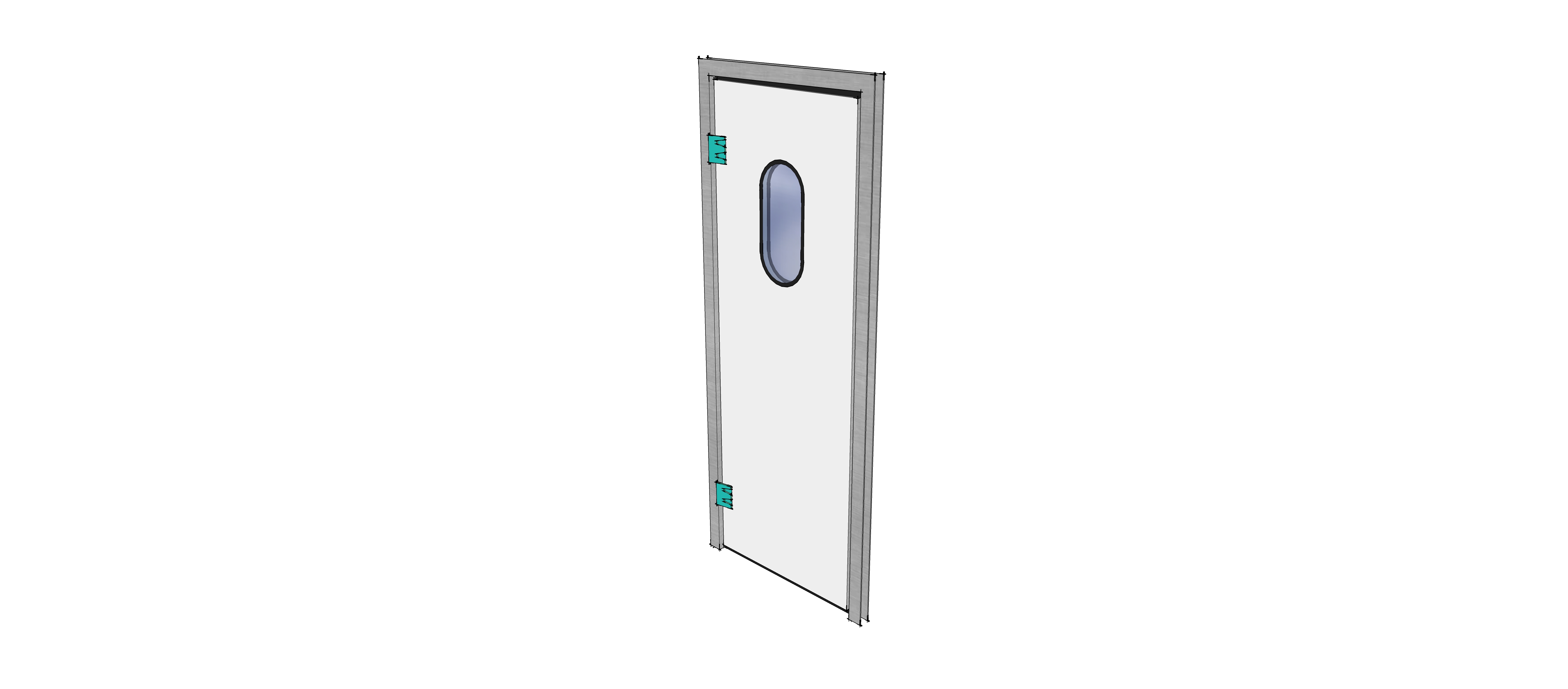 Puerta Vaivén D500 detalle