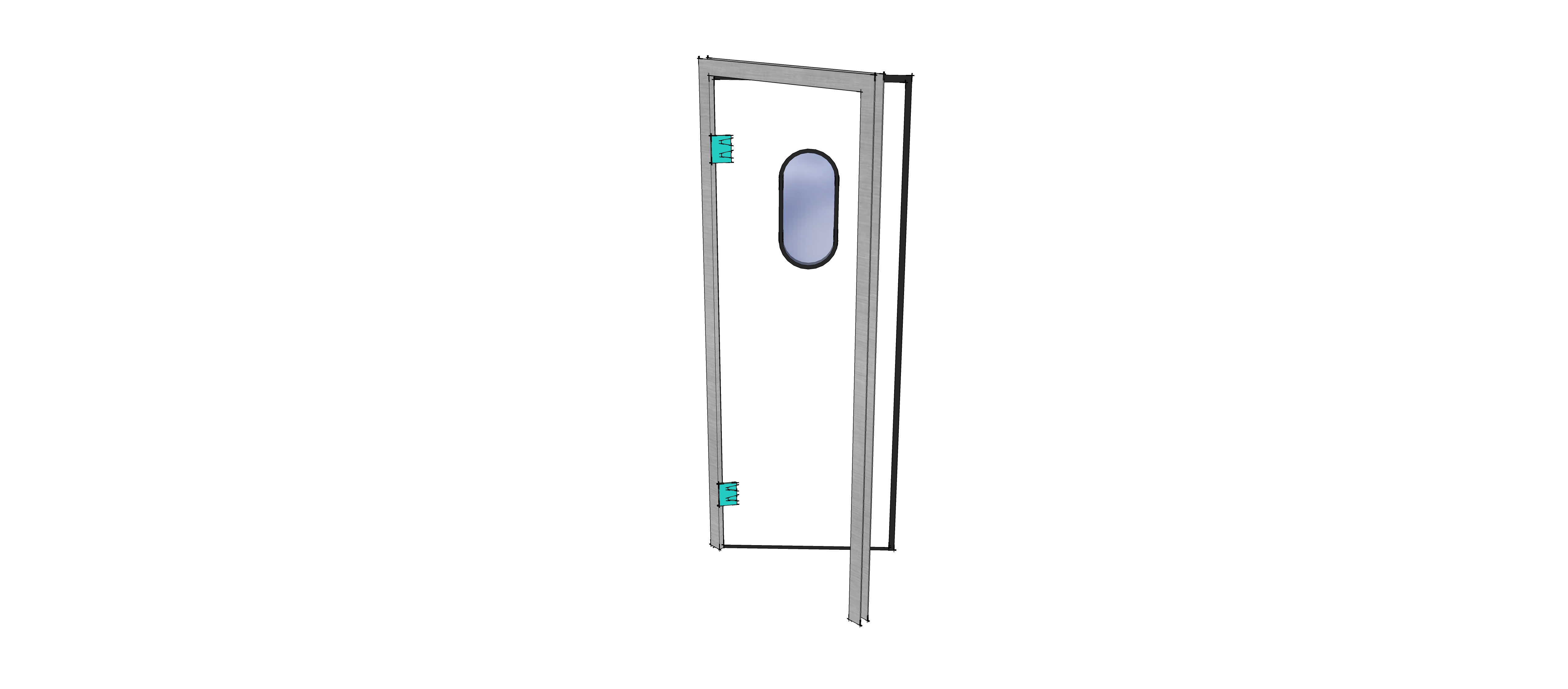 Puerta Vaivén D500 instalada