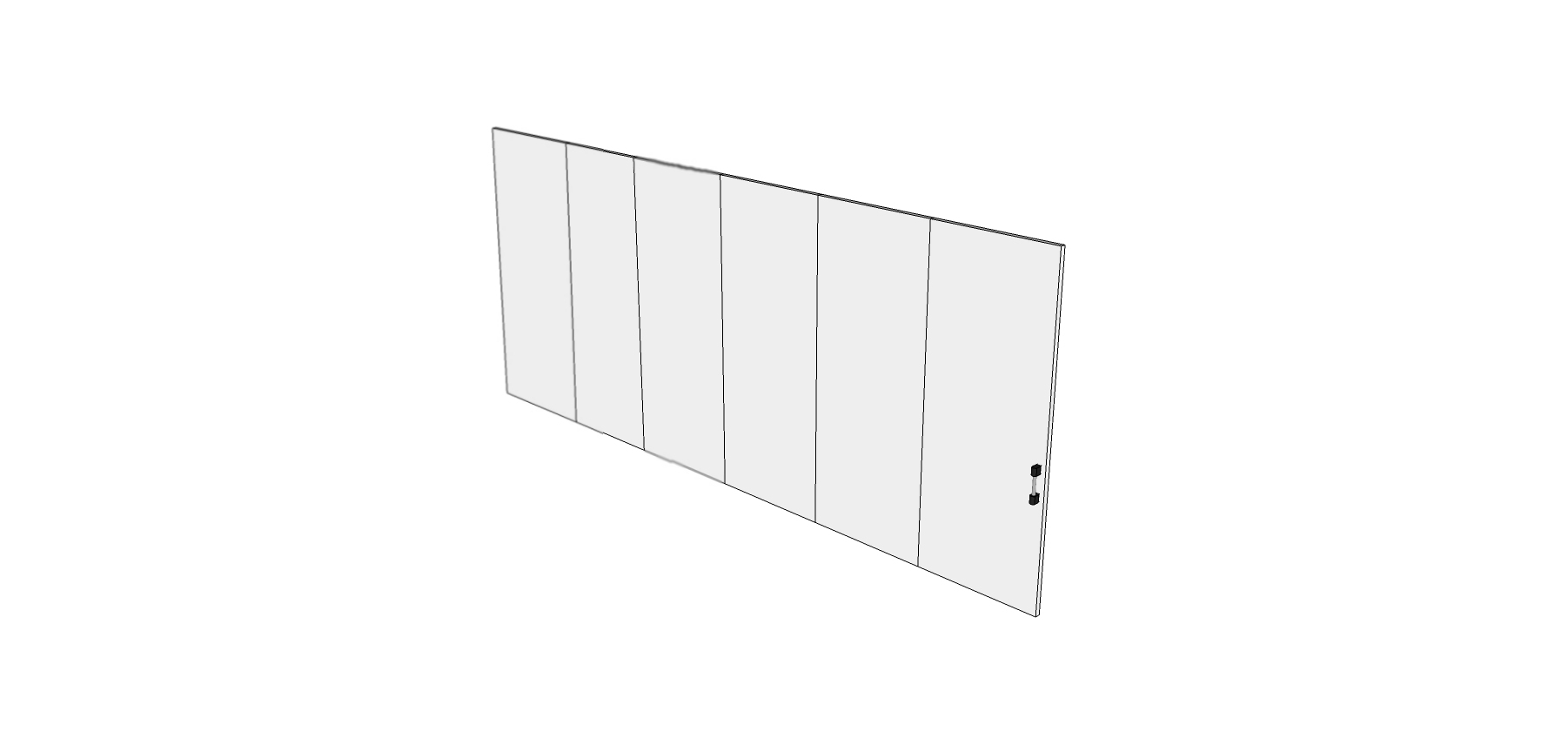 Puerta Plegable tipo Acordeón