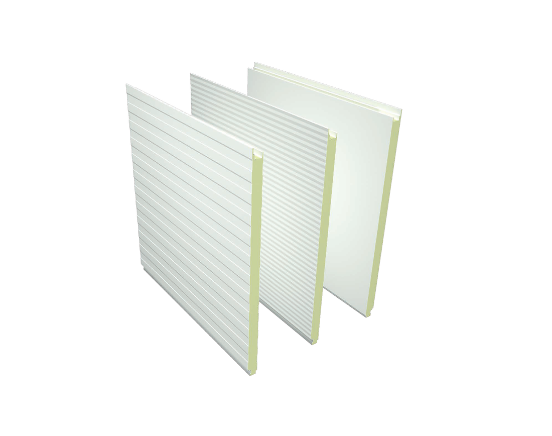 Panel Sandwich Fachadas Fijación Oculta (PIR) - KingWall | (MOQ: 120m²)